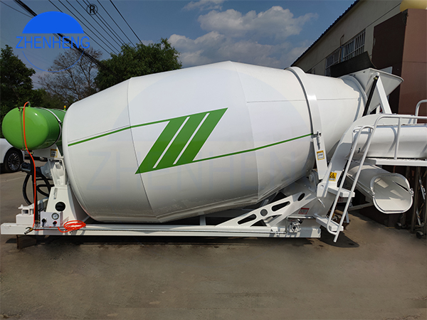 Corpo do tanque de concreto com tambor misturador de concreto de 3-12m3 sem caminhão