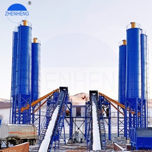 HZS120 120m3/h Stationary Mixing Station Fixed Concrete Batch Plant for Sale in Philippines