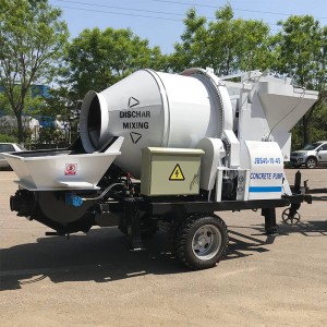 Mobile Small Electric Beton Machine Portable Pump Concrete Mixer And Pump With Concrete Pump And Mixer In Philippines