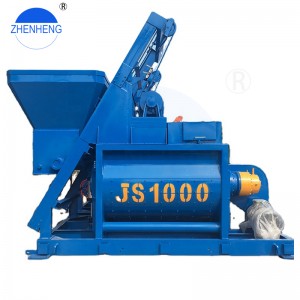 Factory Direct China 500L Js500 Js750 1M3 1000L Cement Mixers Prices Planetary Twin Shaft Concrete Mixer Machine Price For Sale
